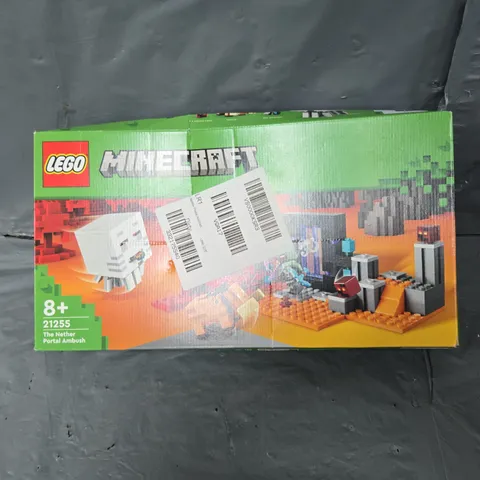 LEGO MINECRAFT THE NETHER PORTAL AMBUSH TOY 21255