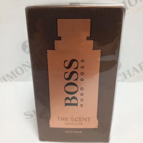 BOXED AND SEALED BOSS HUGO BOSS THE SCENT ABSOLUTE EAU DE PARFUM 100ML