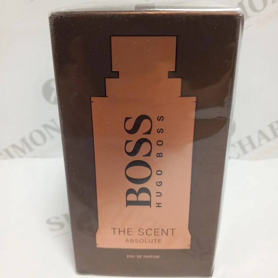 BOXED AND SEALED BOSS HUGO BOSS THE SCENT ABSOLUTE EAU DE PARFUM 100ML