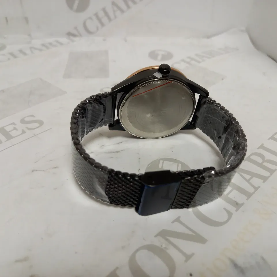 STOCKWELL AUTOMATIC TACHYMETER MESH STRAP WRISTWATCH  RRP £650