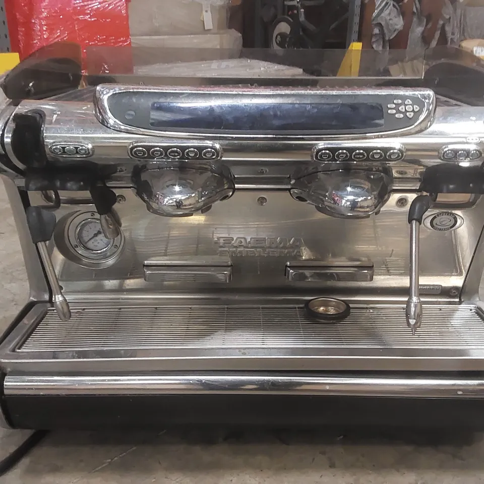 FAEMA EMBLEMA COMMERCIAL 2 GROUP COFFEE MACHINE