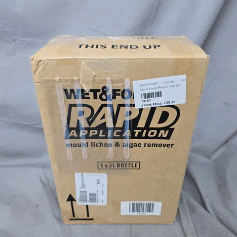 WET & FORGET RAPID 2 LITRE BOTTLE WITH SNIPER NOZZLE - COLLECTION ONLY