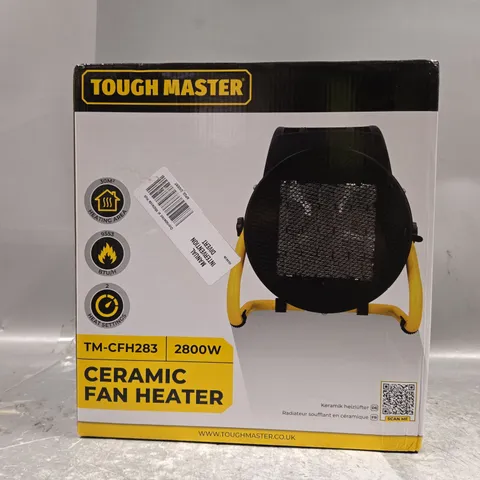 BOXED TOUGH MASTER TM-CFH283 CERAMIC FAN HEATER