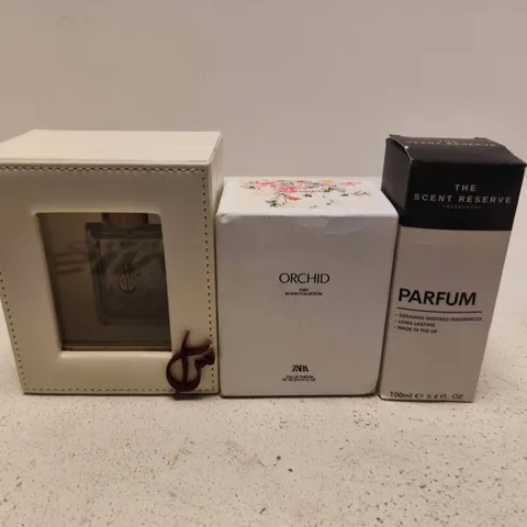 APPROXIMATELY 10 ASSORTED FRAGRANCES TO INCLUDE THE SCENT RESERVE, ZARA ORCHID, YARA ETC