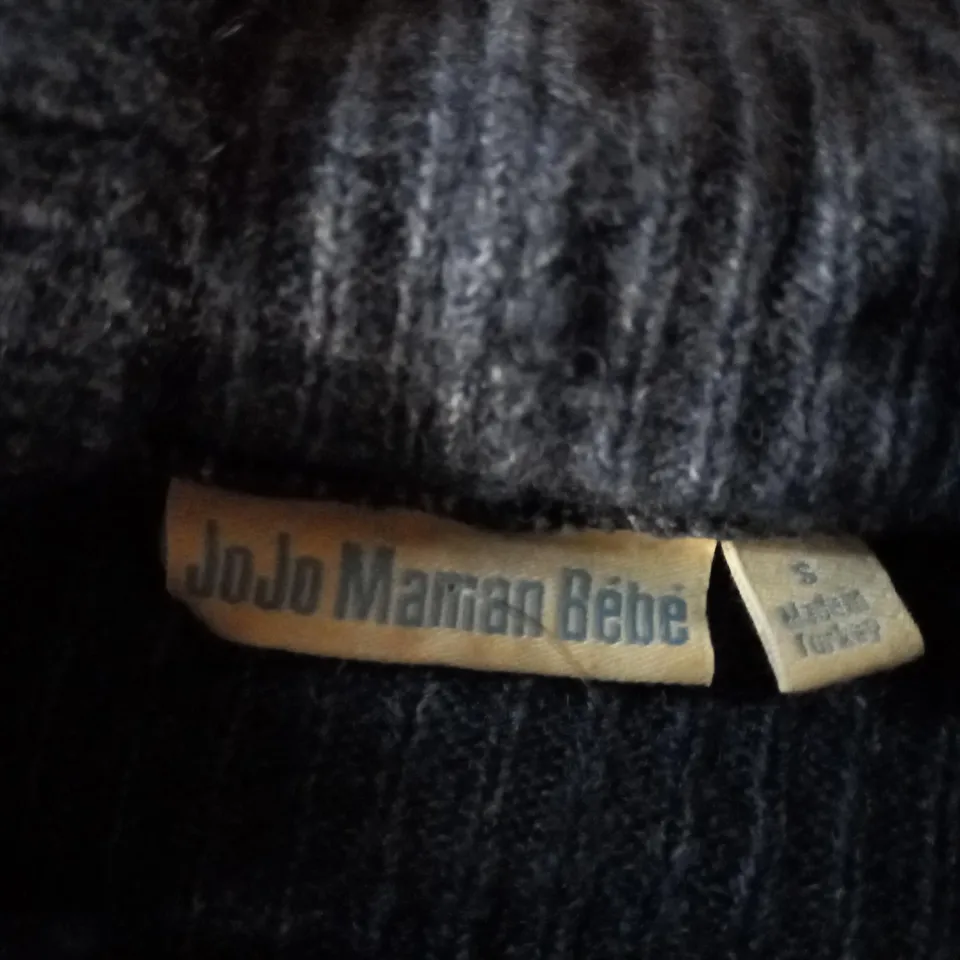 JOJ MAMAN BEBE RIB DRAPE MATERNITY AND NURSING CARDIGAN - SIZE S