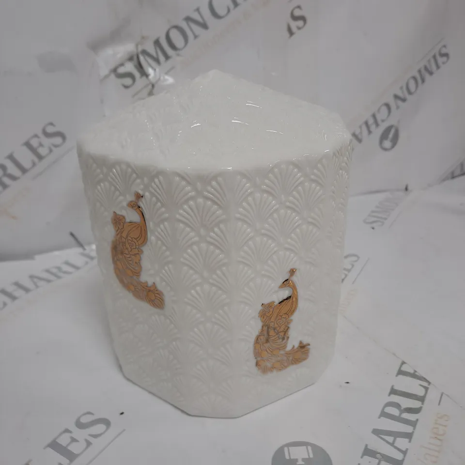 ALISON CORK CERAMIC DECORATIVE LAMP