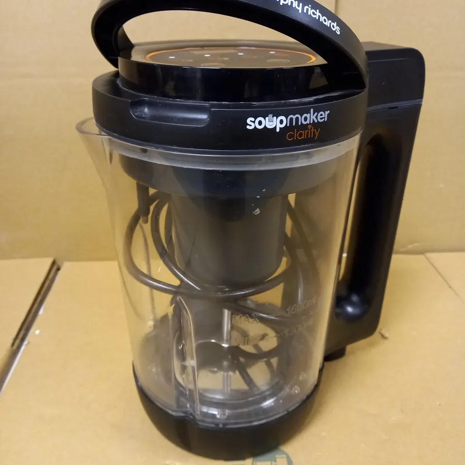 MORPHY RICHARDS CLARITY SOUP MAKER
