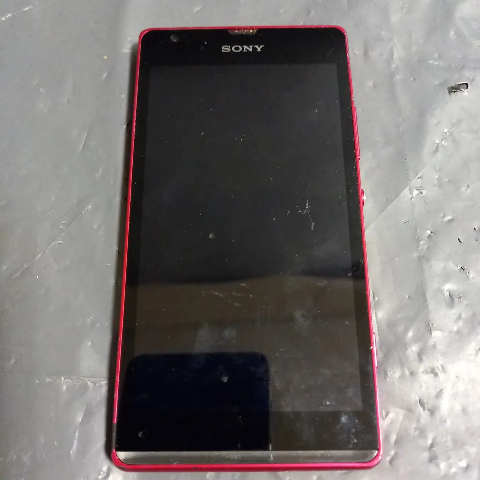 SONY XPERIA C5303 SMARTPHONE IN RED