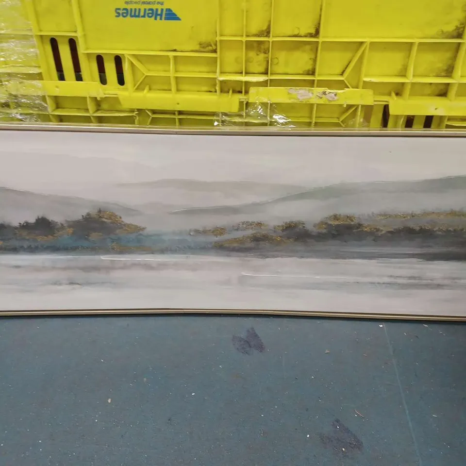 CAPPED CANVASE SMOKEY LANDSCAPE - COLLECTION ONLY RRP £30