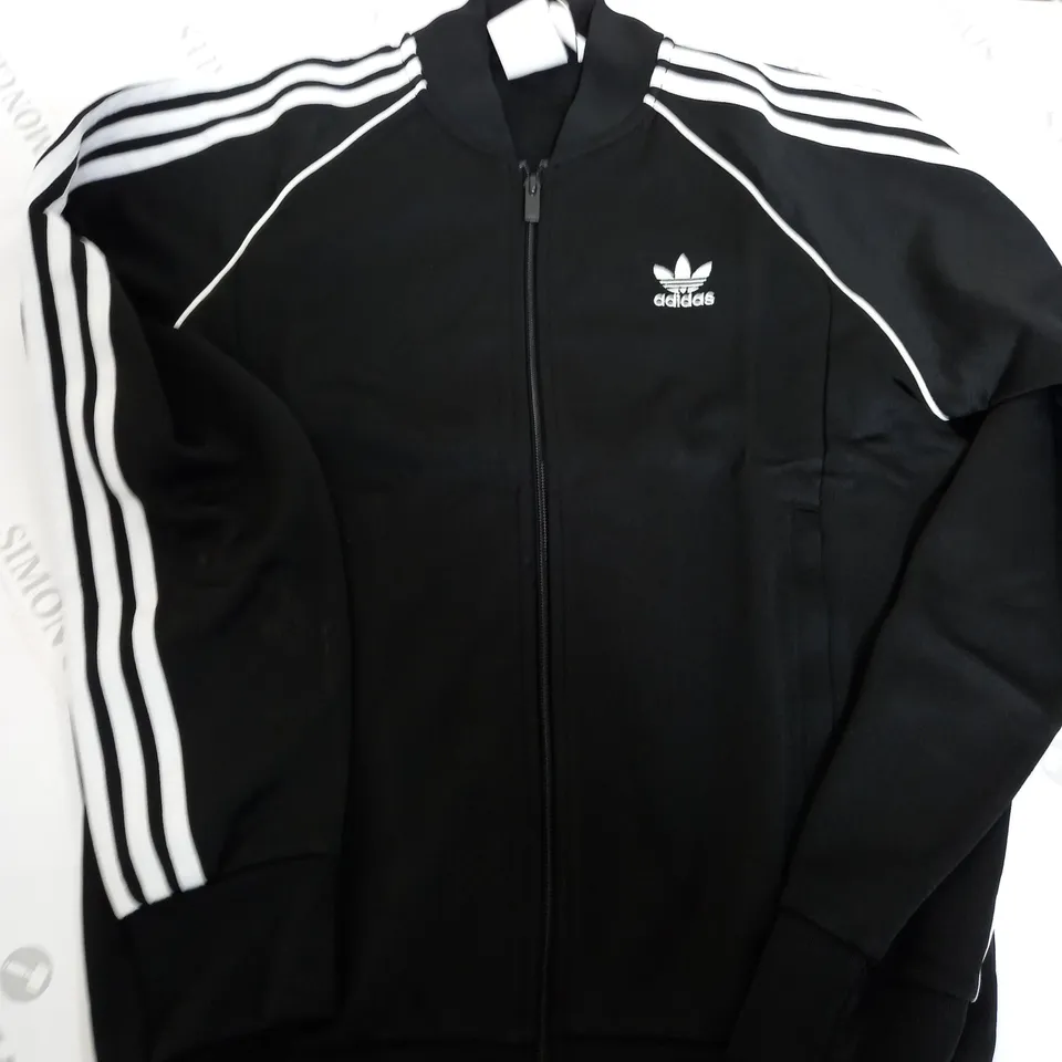 ADIDAS TRACKSUIT TOP IN BLACK - S