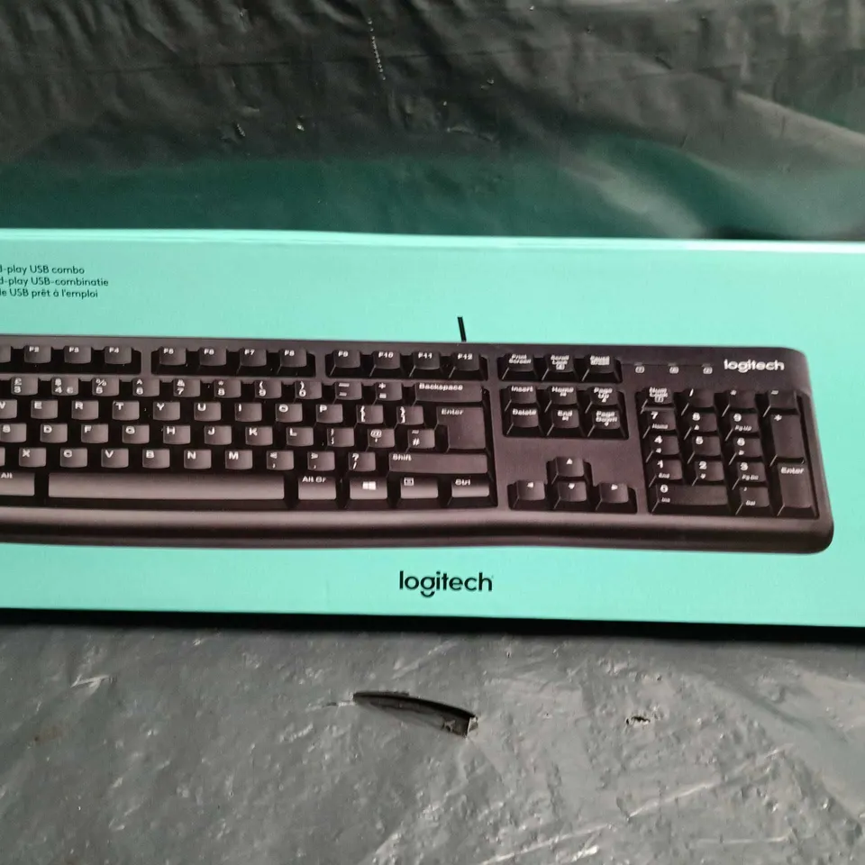 SEALED LOGITECH MK120 USB KEYBOARD & MOUSE COMBO 