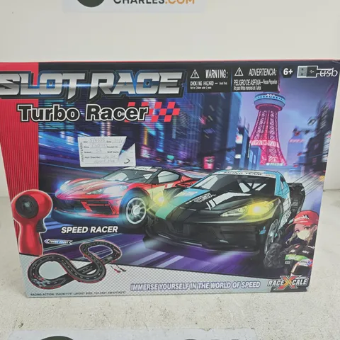 SLOT RACE TURBO RACER TRACK SET