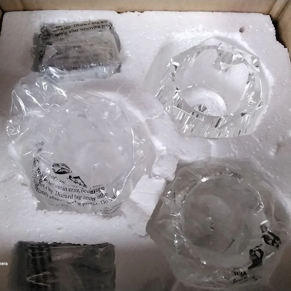 CEILING HANGING LAMP (CRYSTAL/MIRROR)