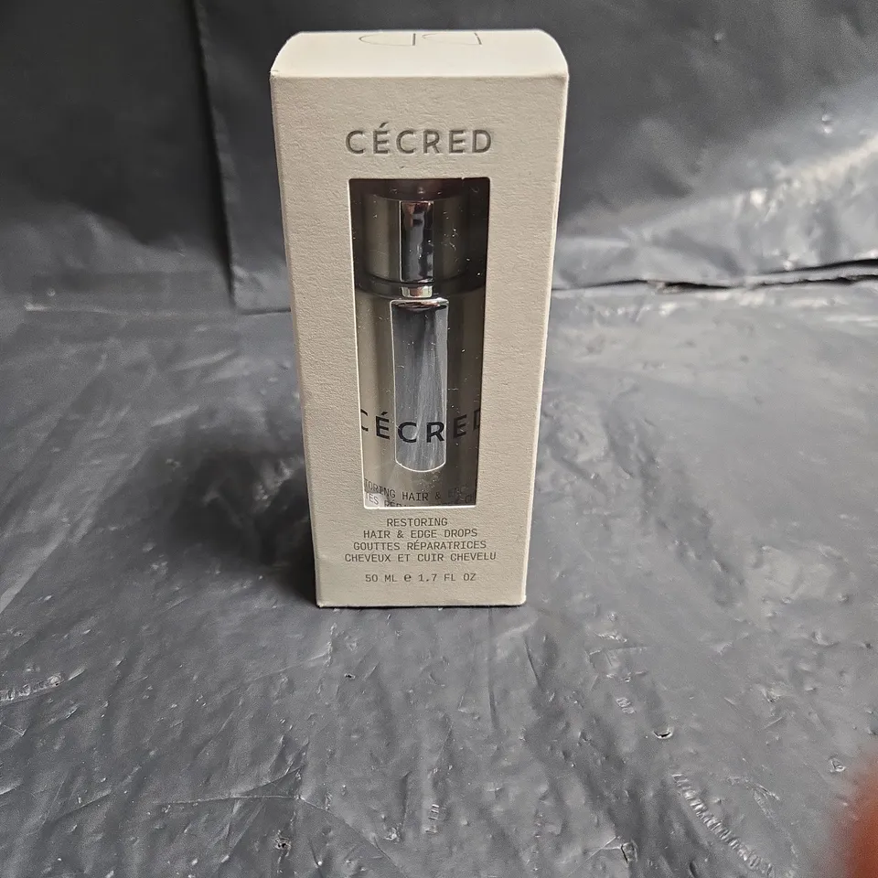 CÉCRED RESTORING HAIR & EDGE DROPS – 50 ML