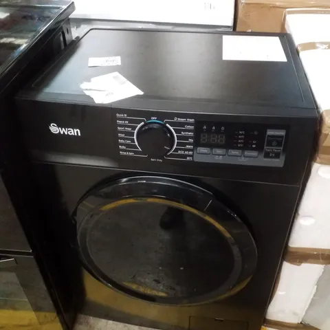SWAN 8KG 1400 SPIN FREESTANDING WASHING MACHINE - BLACK