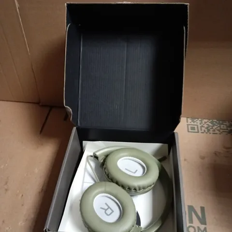 INTEMPO HEADPHONES – OLIVE GREEN (BOXED)