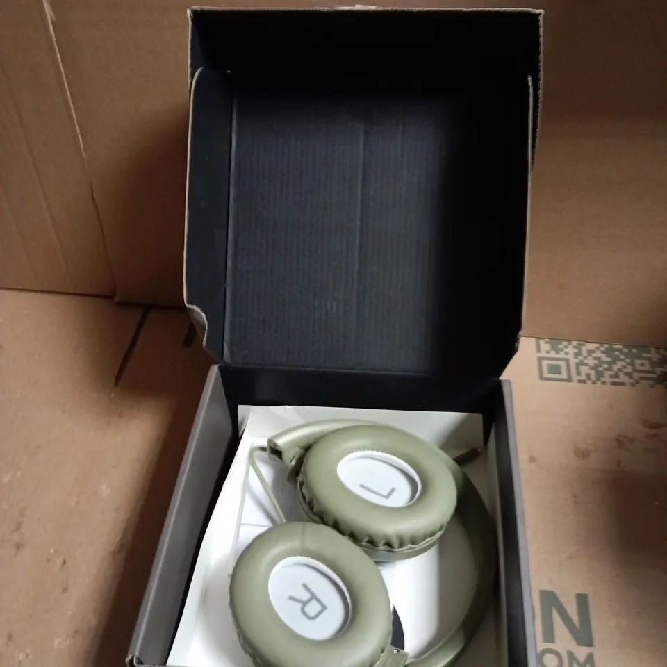 INTEMPO HEADPHONES – OLIVE GREEN (BOXED)