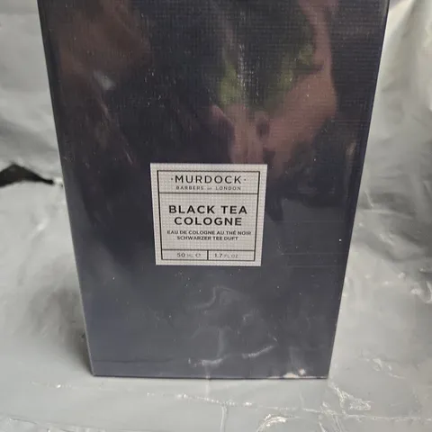 BOXED AND SEALED MURDOCK BLACK TEA COLOGNE 50ML