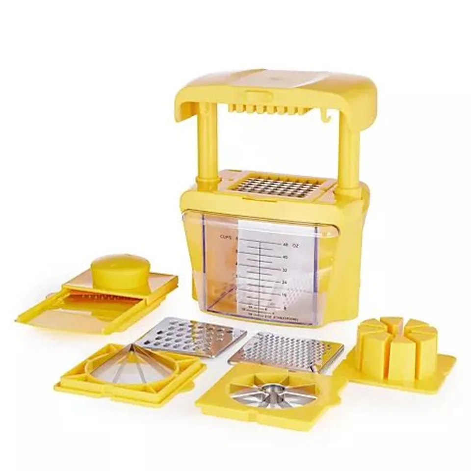 BOXED CURTIS STONE CHOP CHOP ALL IN ONE PREP TOOL YELLOW