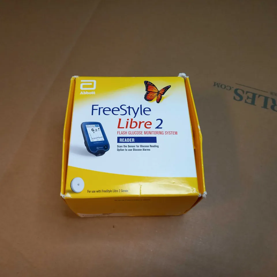 BOXED/SEALED FREESTYLE LIBRE 2 FLASH GLUCOSE MONITORING SYSTEM READER