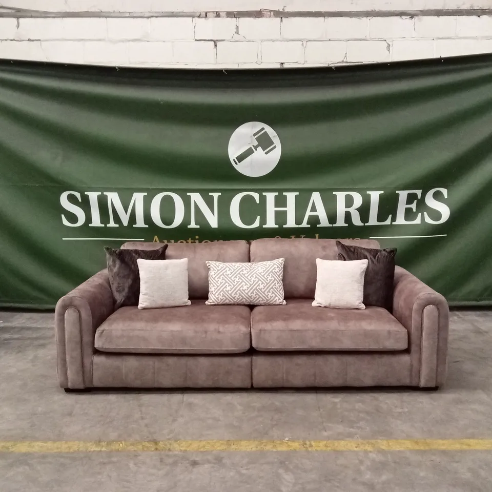 AMARA 4 SEATER SOFA - CHOCOLATE RRP £1349