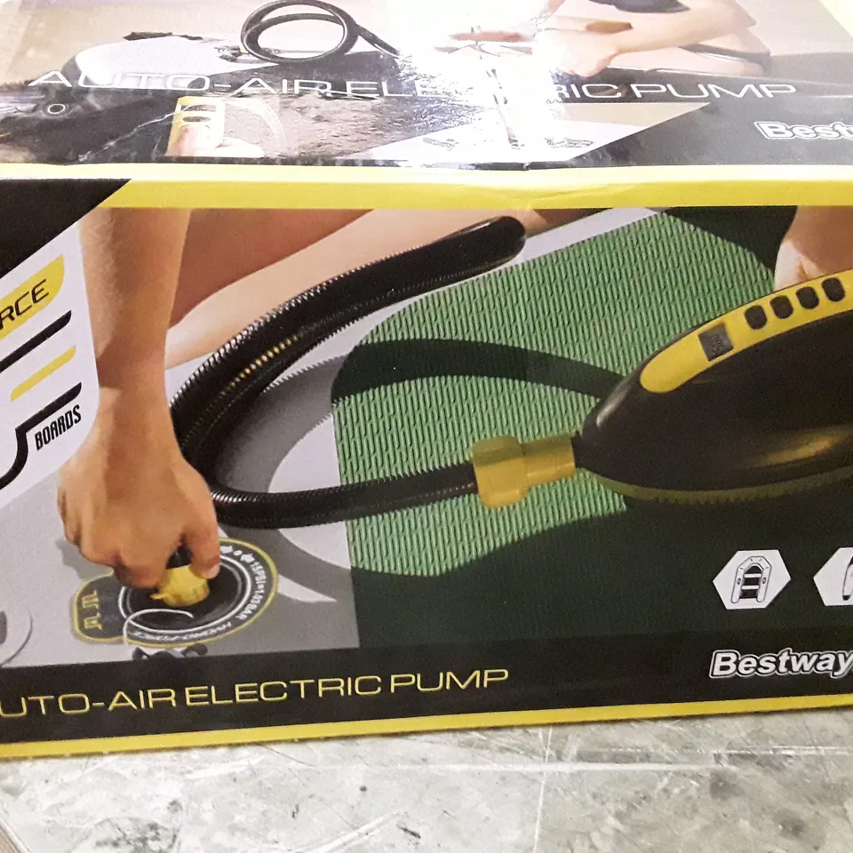 BOXED HYDRO-FORCE AUTO AIR ELECTRIC PUMP