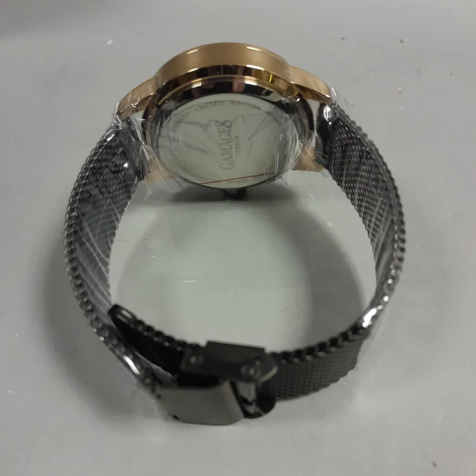 GAMAGES LIBERTY ROSE GREEN DIAL WATCH 