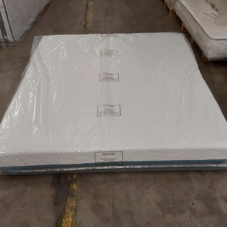 QUALITY BAGGED EMMA DIAMOND SPRING FREE 6FT SUPER KING MATTRESS 