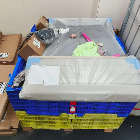 PALLET CONTAINING A LARGE AMOUNT OF ASSORTED ITEMS
