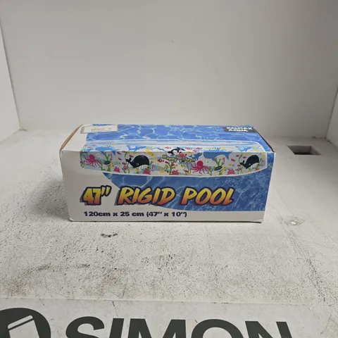 47-INCH RIGID POOL – 120 CM X 25 CM (47-INCH X 10-INCH)