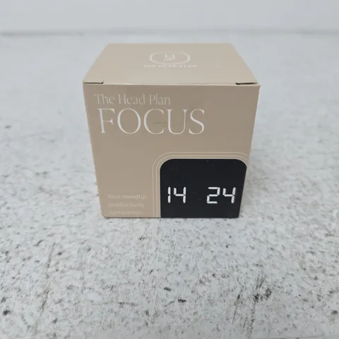 THE HEAD PLAN FOCUS TIMER β DESK TIMER (BOXED)