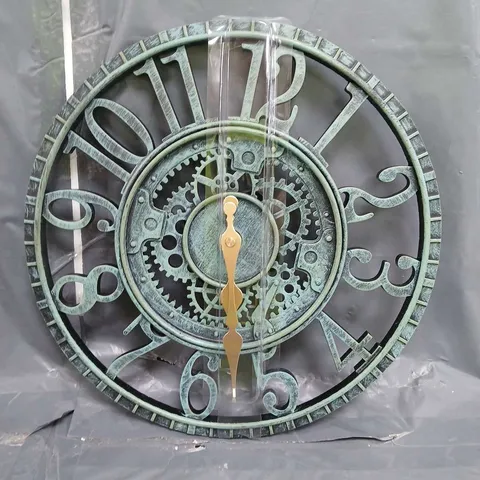 NEWBY MECHANICAL WALL CLOCK