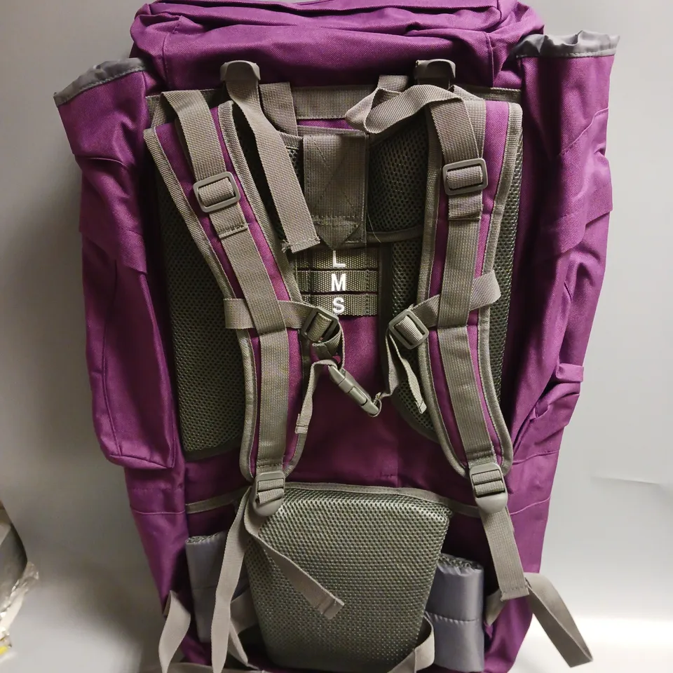 MOUNTAIN WAREHOUSE HIKING BACKPACK IN PURPLE AND GREY 