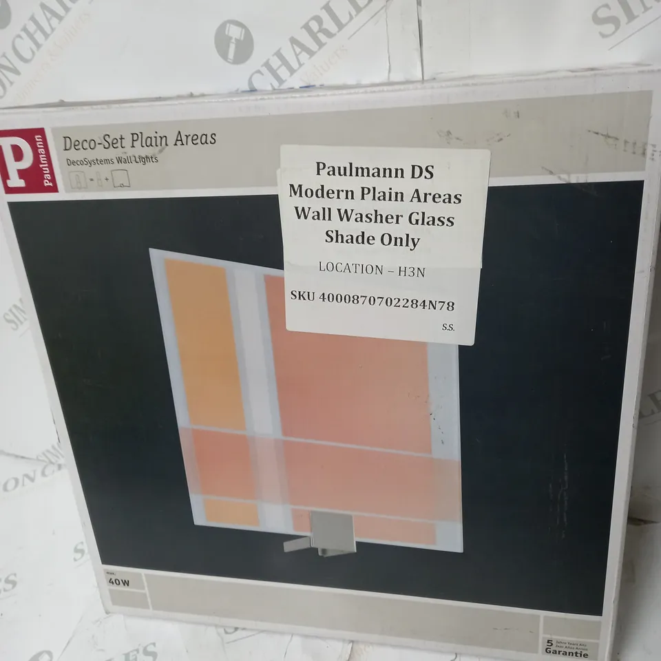 PAULMANN DS MODERN PLAIN AREAS WALL WASHER 