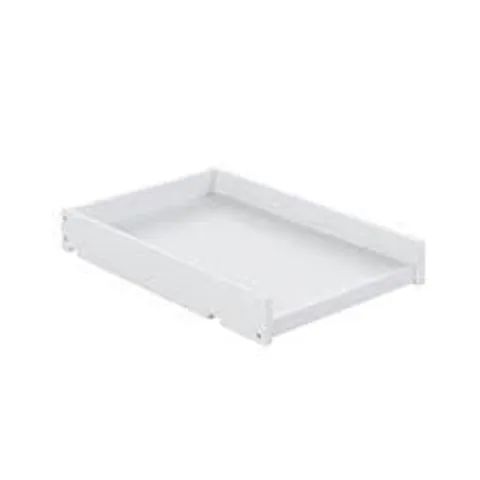 BOXED OBABY SPACE SAVER COT TOP CHANGER - WHITE (1 BOX)