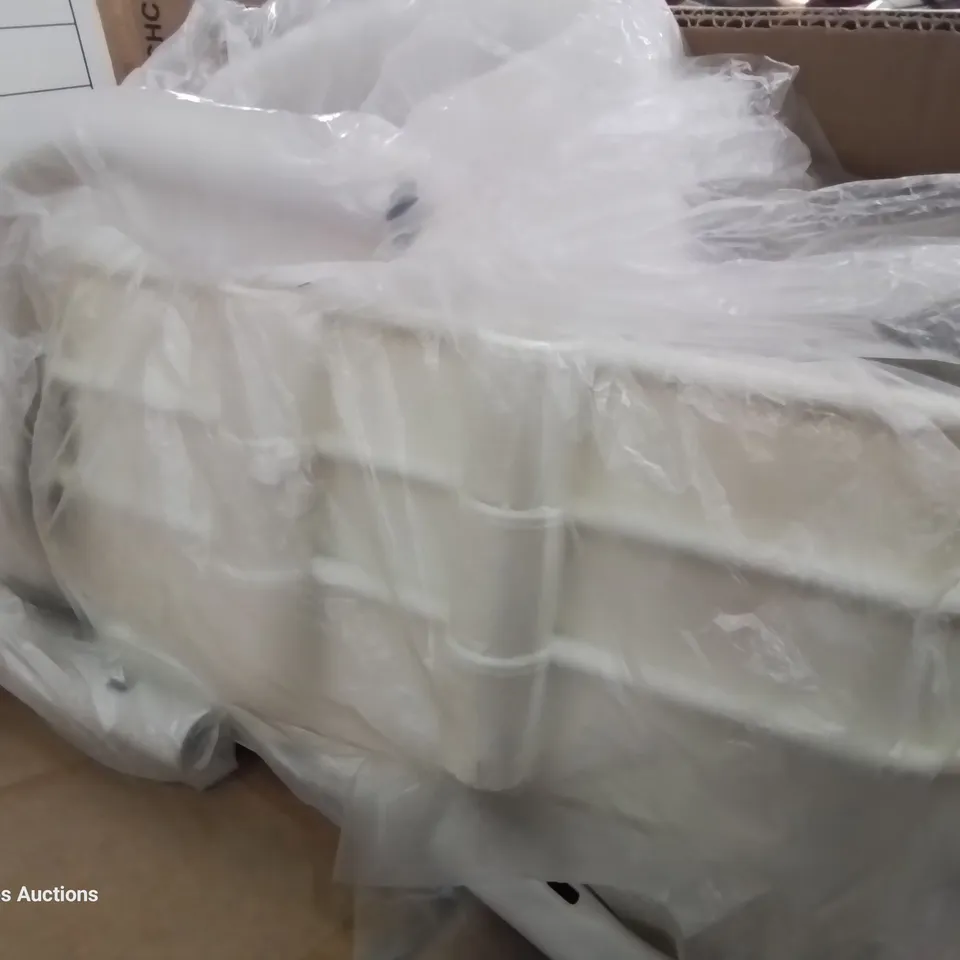 BOXED WHITE THREE TIER TROLLEY UNIT