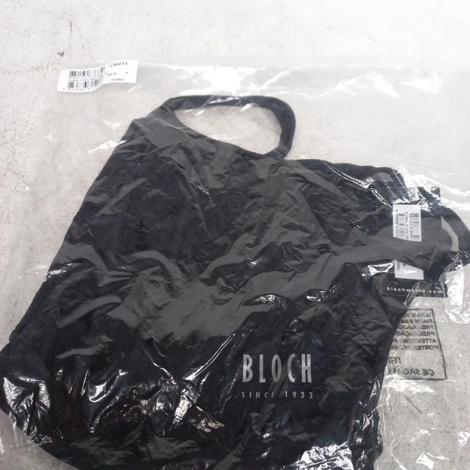 BLOCH FLORAL FLOCK PRINT TANK LEOTARD – BLACK (BLK)