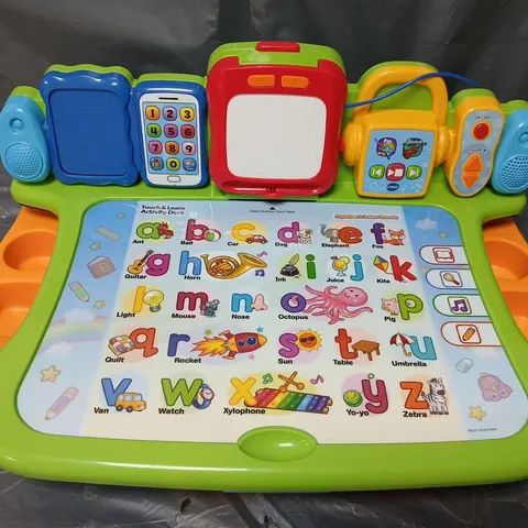 BOXED VTECH TOUCH & LEARN ACTIVITY DESK