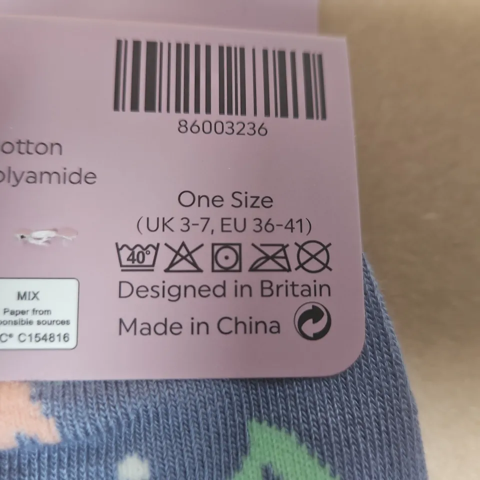 MISS SPARROW LONDON BAMBOO SOCKS – ONE SIZE (UK 3-7, EU 36-41)