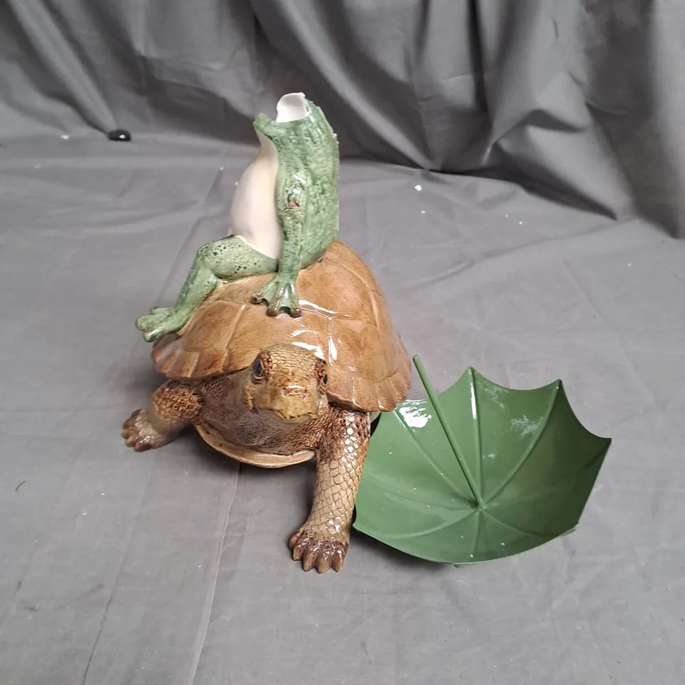 OUTLET MY GARDEN STORIES CATCHING A RIDE FROG+TORTOISE