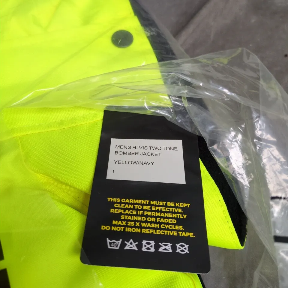 TURNHOUT CONSTRUCTION WEAR HI VIS JACKET LARGE