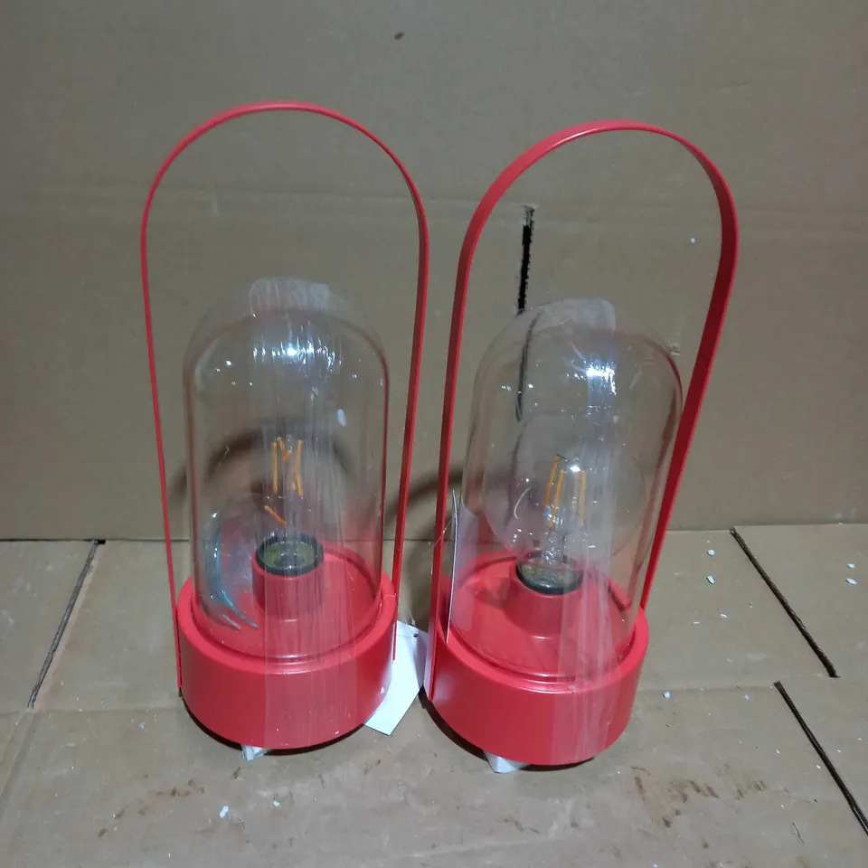 BUNDLEBERRY BY AMANDA HOLDEN SET OF 2 INDOOR OUTDOOR LANTERNS