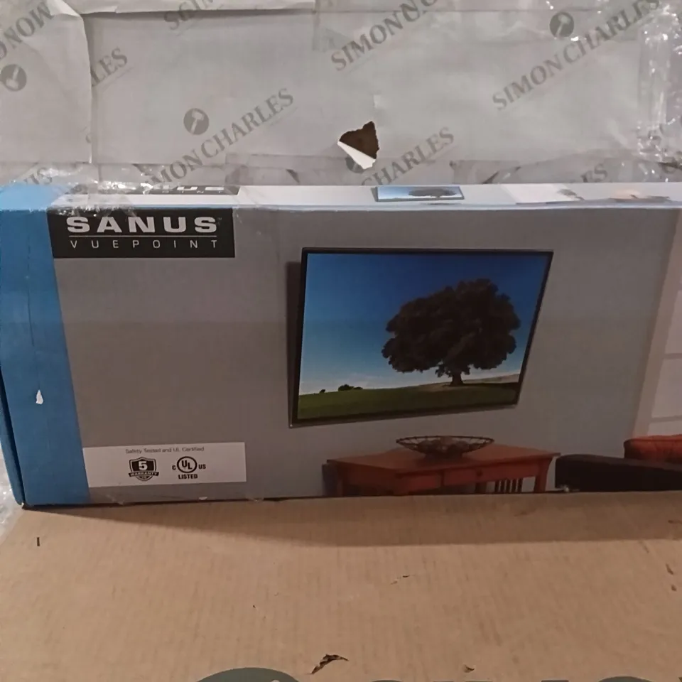 BOXED SANUS TV WALL MOUNT - F58C2-B2