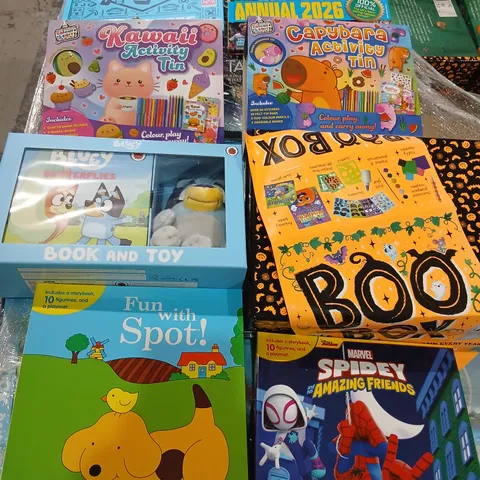 LARGE QUANTITY OF ASSORTED BOOKS