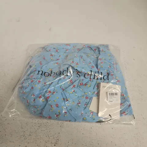 NOBODY'S CHILD FLORAL PRINT TOP – L