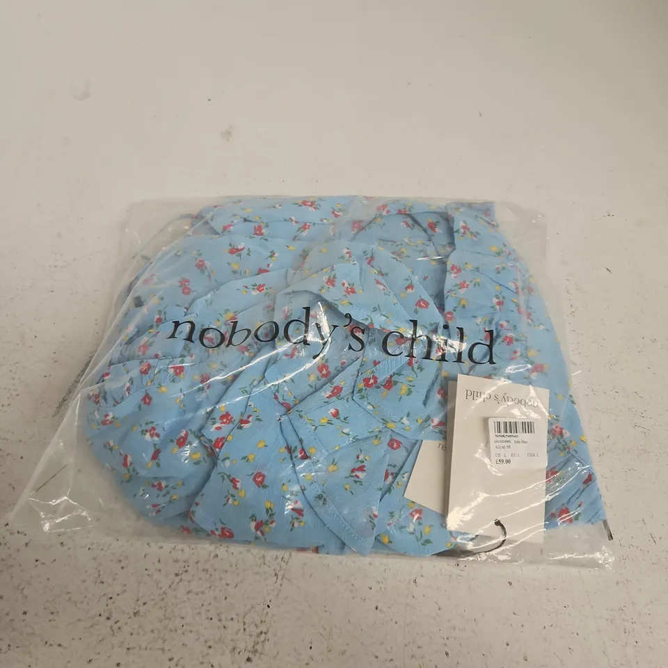 NOBODY'S CHILD FLORAL PRINT TOP – L