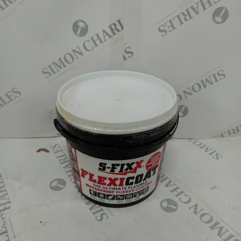 TUB OF APPROX 2KG SFIXX FLEXI COAT LIQUID RUBBER