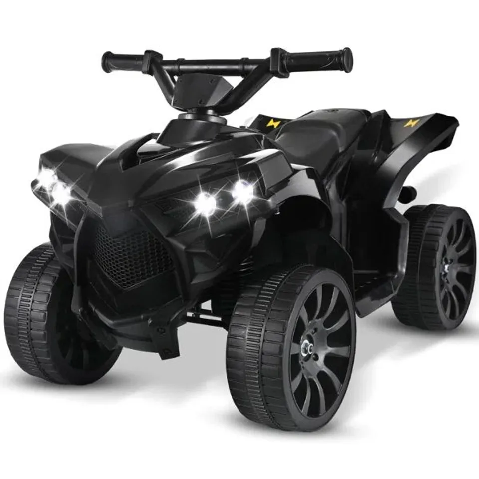BOXED 6V KIDS ELECTRIC RIDE ON CAR, ATV QUAD BIKE WITH MP3 MUSIC PLAYER