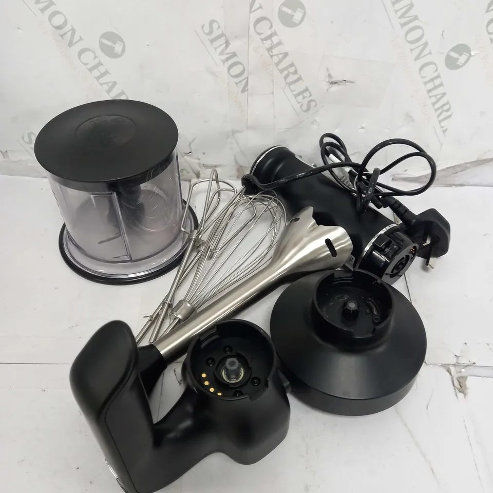 BOXED NINJA FOODI 3-IN-1 HAND BLENDER, MIXER & CHOPPER CI100UK