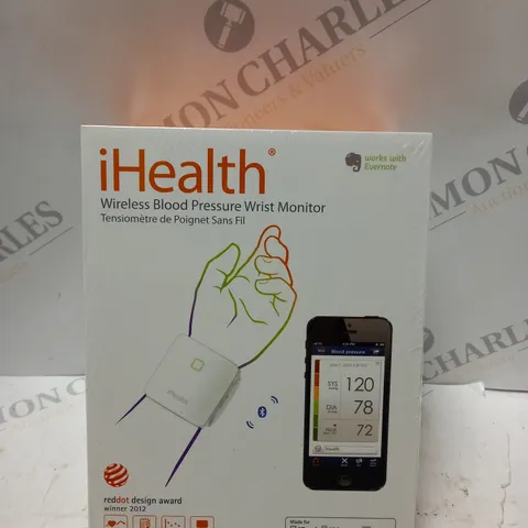 SEALED IHEALTH WIRELESS BLOODY PRESSURE WRIST MONITOR